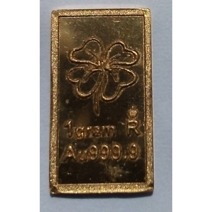Lingou aur "La multi ani", 1 gram, 24K