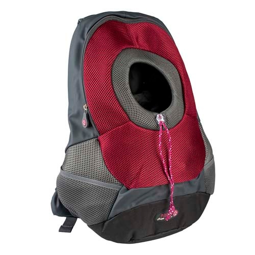 Geanta animale Ebi, Maria, M, 41.5x17x43 cm, Textil, Rosu bordeaux