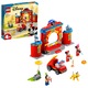 LEGO Disney Mickey and Friends - Statia si camionul de pompieri ale lui Mickey si prietenilor sai 10776, 144 piese