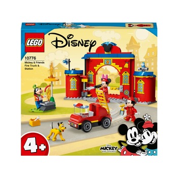 LEGO Disney Mickey and Friends - Statia si camionul de pompieri ale lui Mickey si prietenilor sai 10776, 144 piese LEGO Disney Mickey and Friends - Statia si camionul de pompieri ale lui Mickey si prietenilor sai 10776, 144 piese