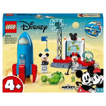 LEGO Disney Mickey and Friends - Racheta spatiala a lui Mickey Mouse si Minnie Mouse 10774, 88 piese LEGO Disney Mickey and Friends - Racheta spatiala a lui Mickey Mouse si Minnie Mouse 10774, 88 piese