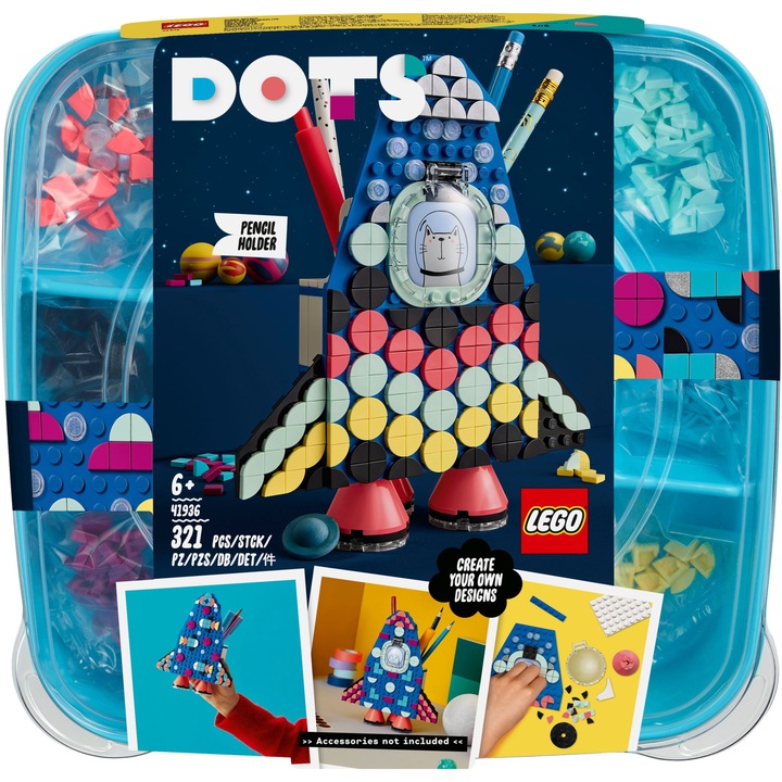 LEGO DOTS - Suport pentru creioane 41936, 321 piese