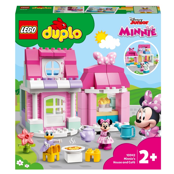 LEGO DUPLO Disney - Casa si cafeneaua lui Minnie 10942, 91 piese