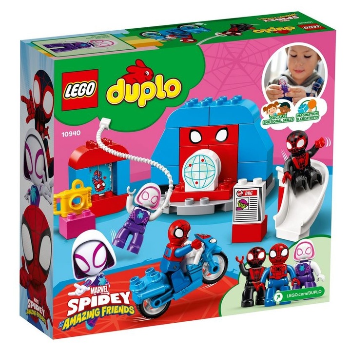 LEGO® DUPLO Super Heroes 10940 Pókember főhadiszállása