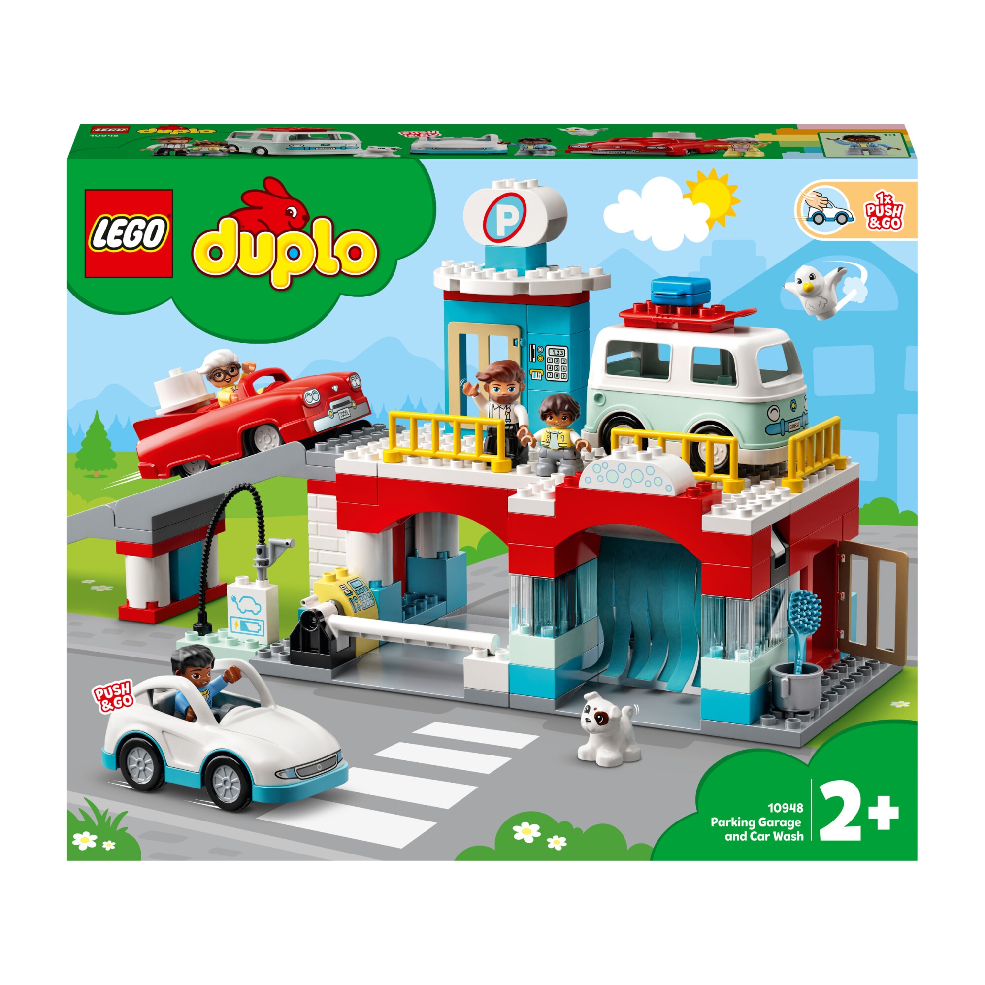 LEGO DUPLO - Garaj si spalatorie de masini 10948, 112 piese