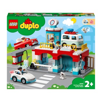 LEGO DUPLO - Garaj si spalatorie de masini 10948, 112 piese LEGO DUPLO - Garaj si spalatorie de masini 10948, 112 piese