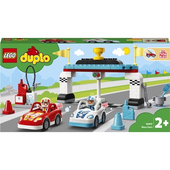 LEGO DUPLO Town - Masini de curse 10947, 44 piese LEGO DUPLO Town - Masini de curse 10947, 44 piese