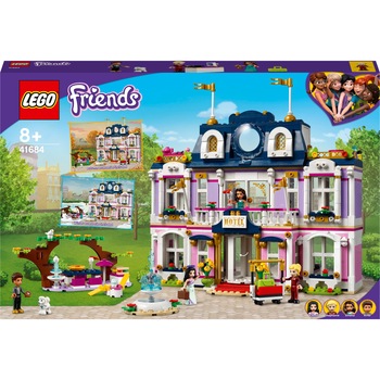 LEGO Friends - Grand Hotel in orasul Heartlake 41684, 1308 piese LEGO Friends - Grand Hotel in orasul Heartlake 41684, 1308 piese