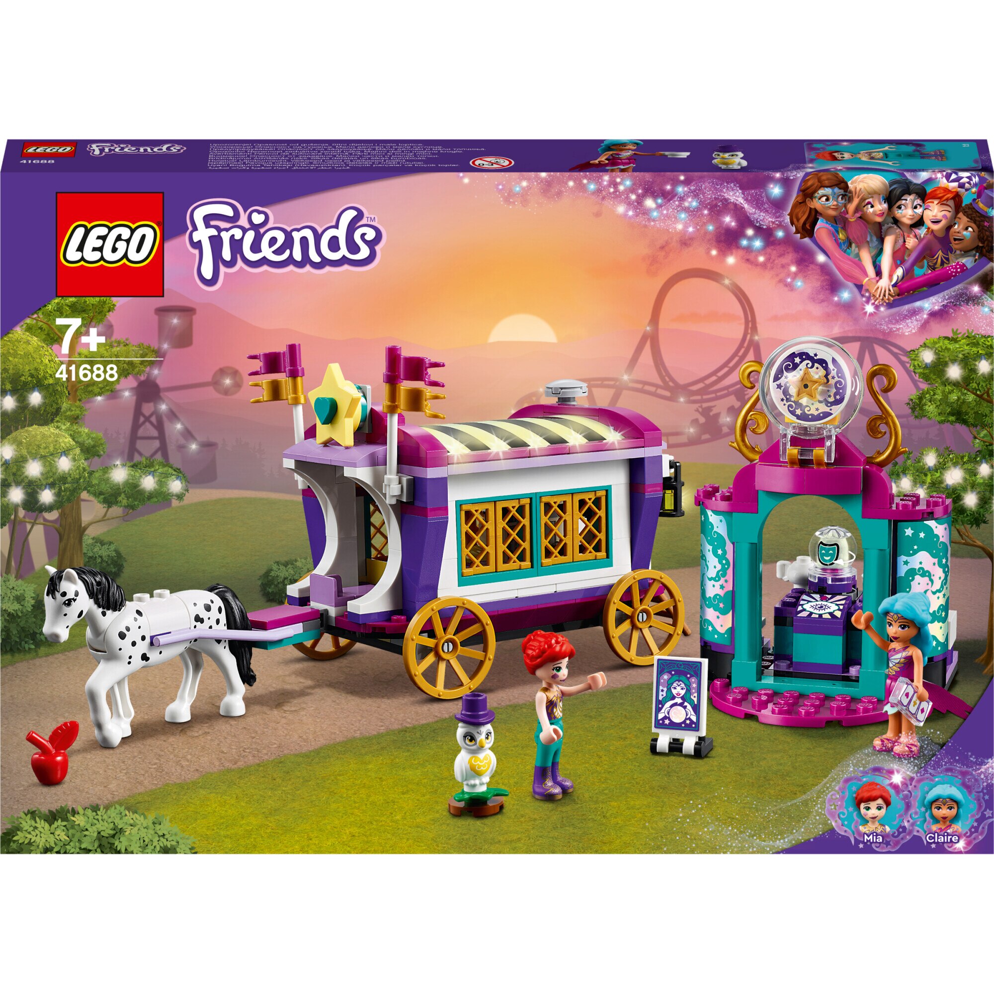 LEGO Friends - Rulota magica 41688, 348 piese
