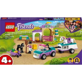 LEGO Friends - Dresaj de cai si remorca 41441 C78, 148 piese LEGO Friends - Dresaj de cai si remorca 41441 C78, 148 piese