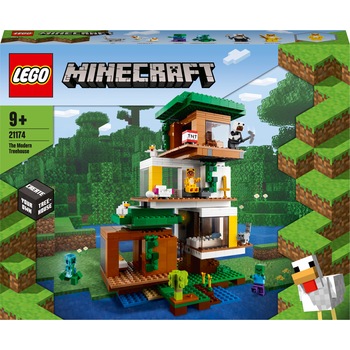 LEGO Minecraft - Casuta din copac 21174, 909 piese LEGO Minecraft - Casuta din copac 21174, 909 piese
