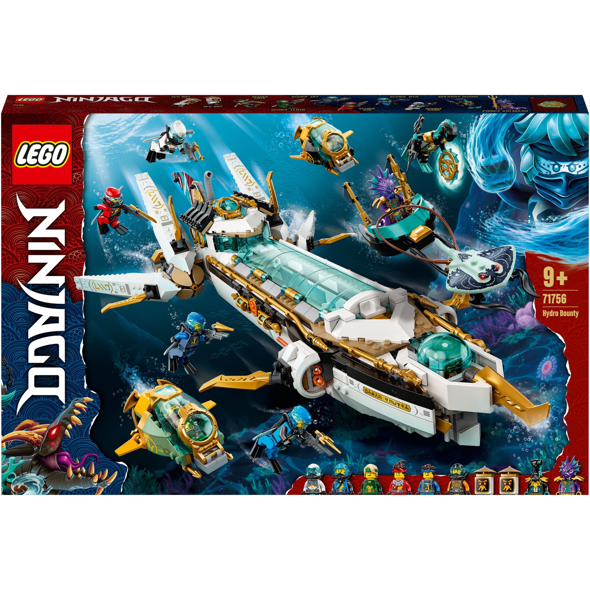 beat Believer questionnaire LEGO NINJAGO - Hydro Bounty 71756, 1159 piese - eMAG.ro