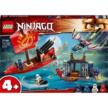LEGO NINJAGO - Legacy Ultimul zbor al navei Destiny's Bounty 71749, 147 piese LEGO NINJAGO - Legacy Ultimul zbor al navei Destiny's Bounty 71749, 147 piese