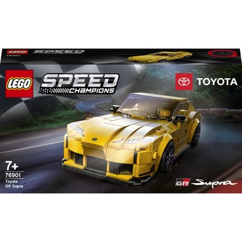 LEGO Speed Champions - Toyota GR Supra 76901, 299 piese LEGO Speed Champions - Toyota GR Supra 76901, 299 piese