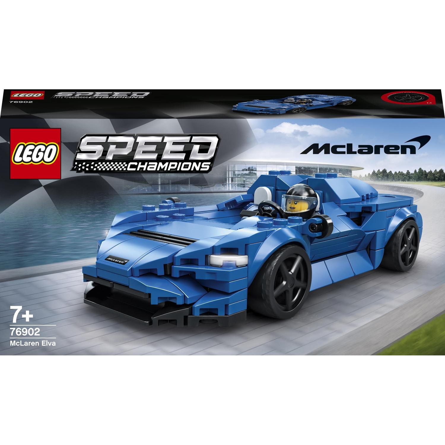 LEGO Speed Champions - McLaren Elva 76902, 263 piese - eMAG.ro