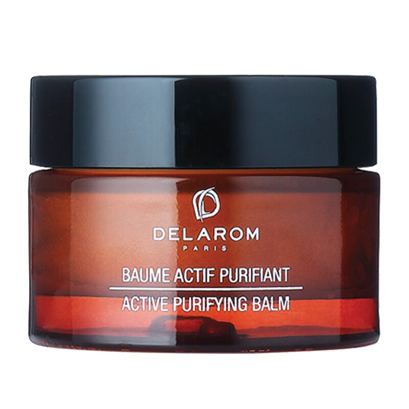Balm activ purifiant Delarom pentru piele normala spre mixta, 30 ml