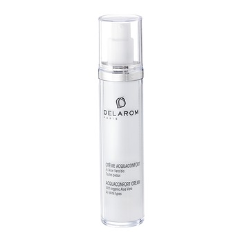 Crema cu Aloe Vera Bio Delarom Aquaconfort pentru toate tipurile de piele, 50 ml Crema cu Aloe Vera Bio Delarom Aquaconfort pentru toate tipurile de piele, 50 ml