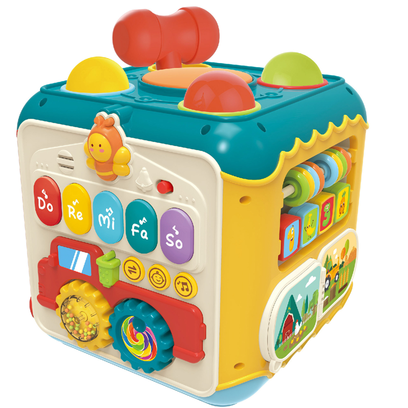 Cub cu activitati M-Toys 6 in 1