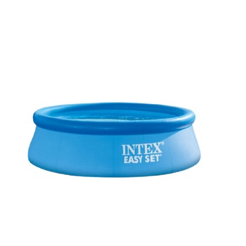 Piscina cu inel gonflabil rotunda pentru copii, Easy Set, Albastru, 244x60 cm Piscina cu inel gonflabil rotunda pentru copii, Easy Set, Albastru, 244x60 cm