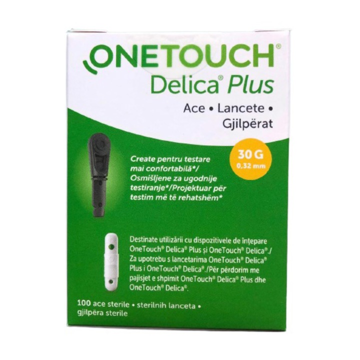 OneTouch Select Plus 100 darabos steril tű készlet, vércukorszint méréshez