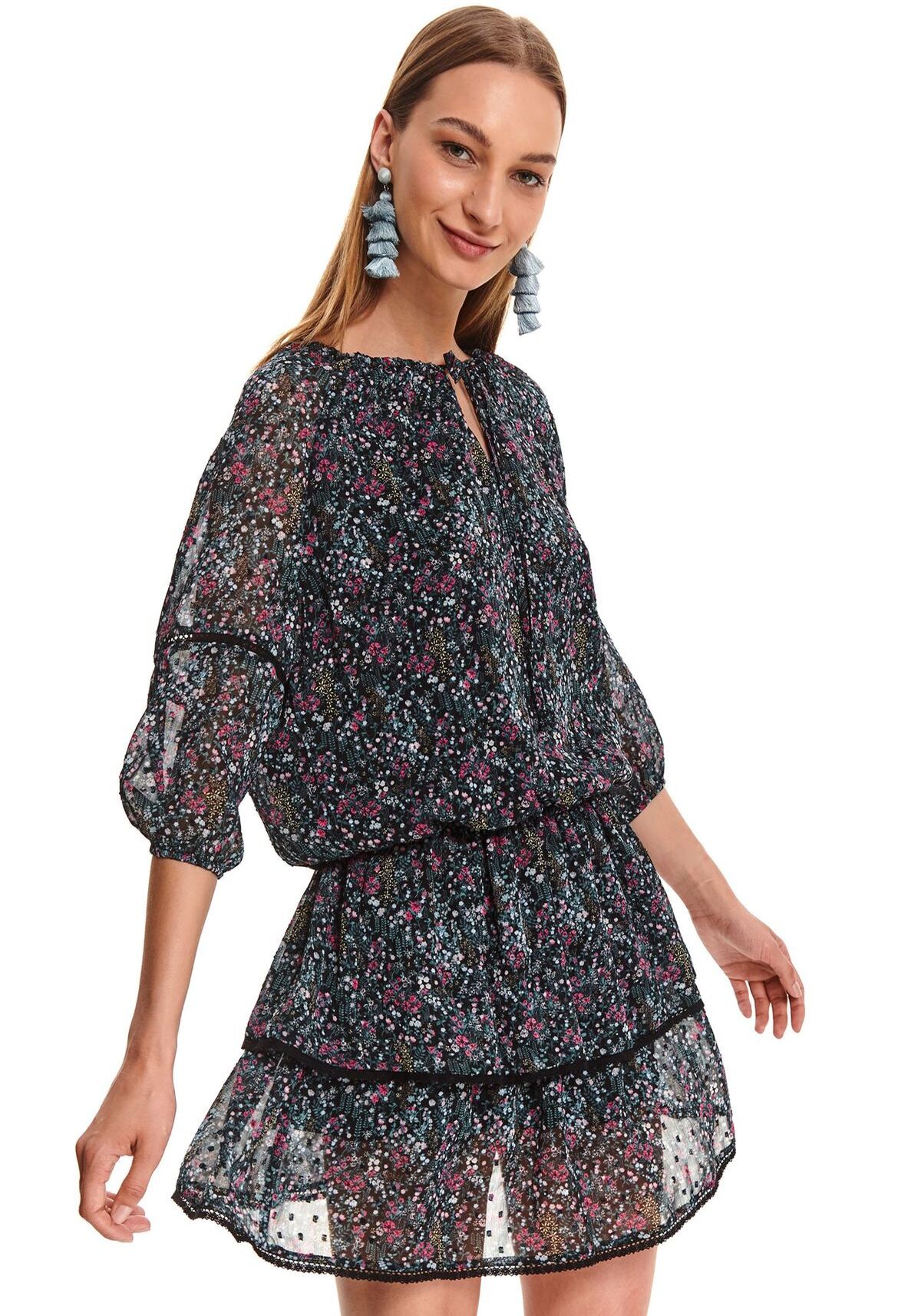 Rochie pentru femei, TOP SECRET, SSU3113, Negru