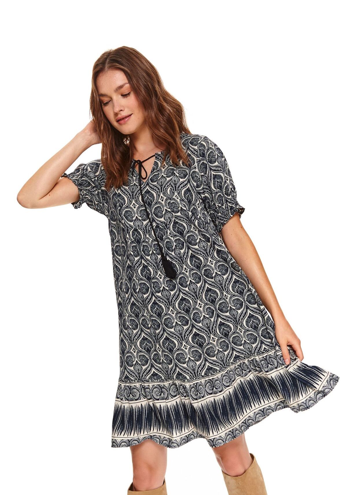 Rochie pentru femei, TOP SECRET, SSU3313, Albastru inchis