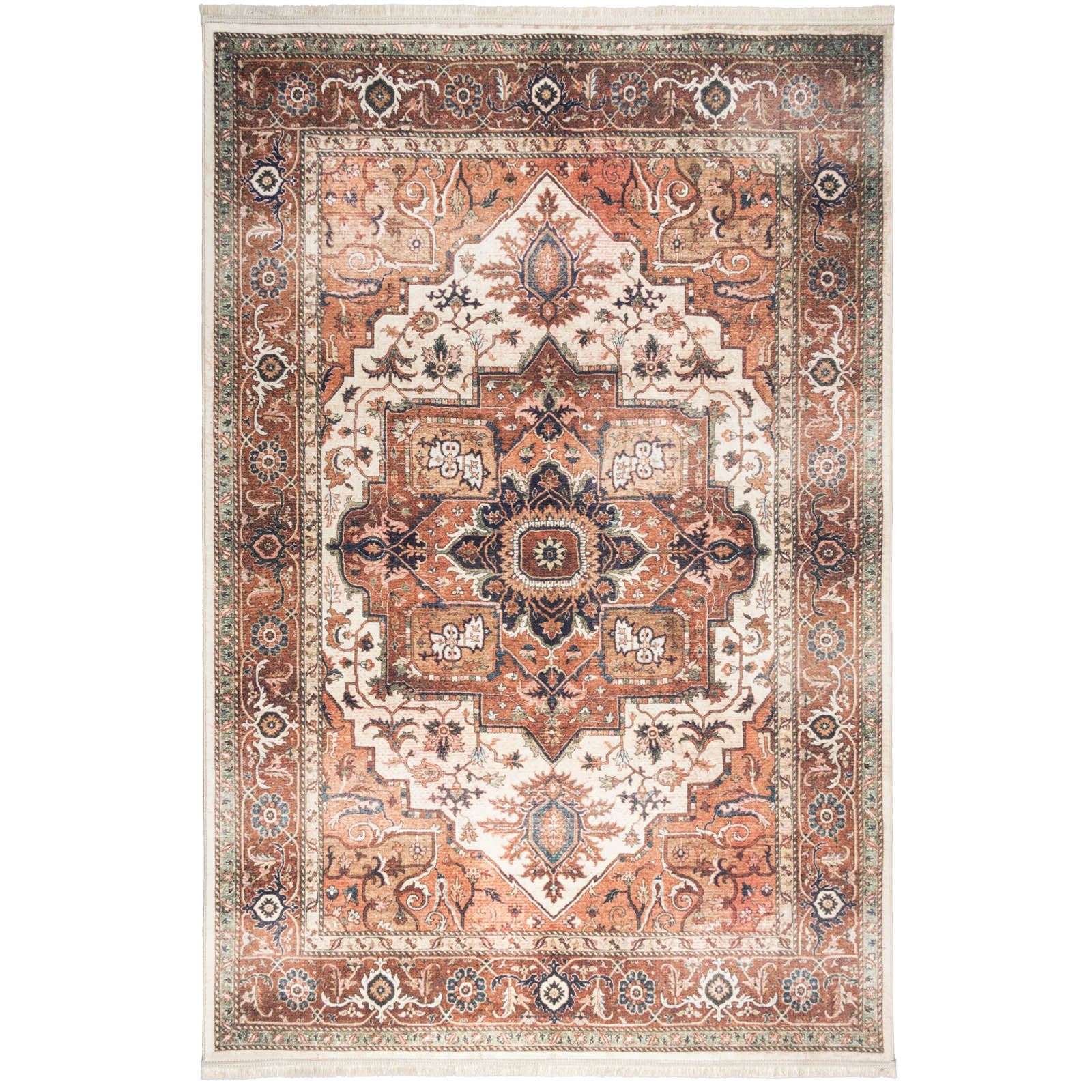 Covor EuCarpet 100630K1 Dimensiune 300x80 cm Design Vintage Cream