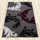 Covor Prato, 160 x 230 30481 0265 Gri Inchis Rosu