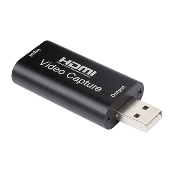 Placa de captura video, Sundiguer®, HDMI la USB 2.0, Full HD 4K 1080p, Pentru inregistrare gaming, Negru Placa de captura video, Sundiguer®, HDMI la USB 2.0, Full HD 4K 1080p, Pentru inregistrare gaming, Negru