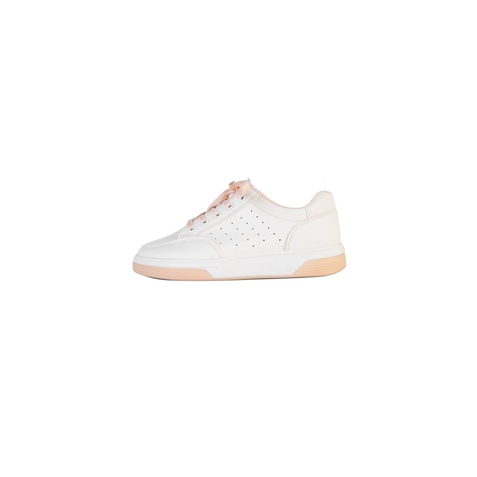 Pantofi sport dama PC-62, Alb/Roz