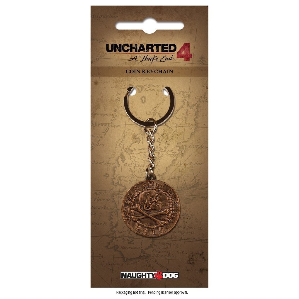 Breloc Uncharted 4 Pirate Coin Metal