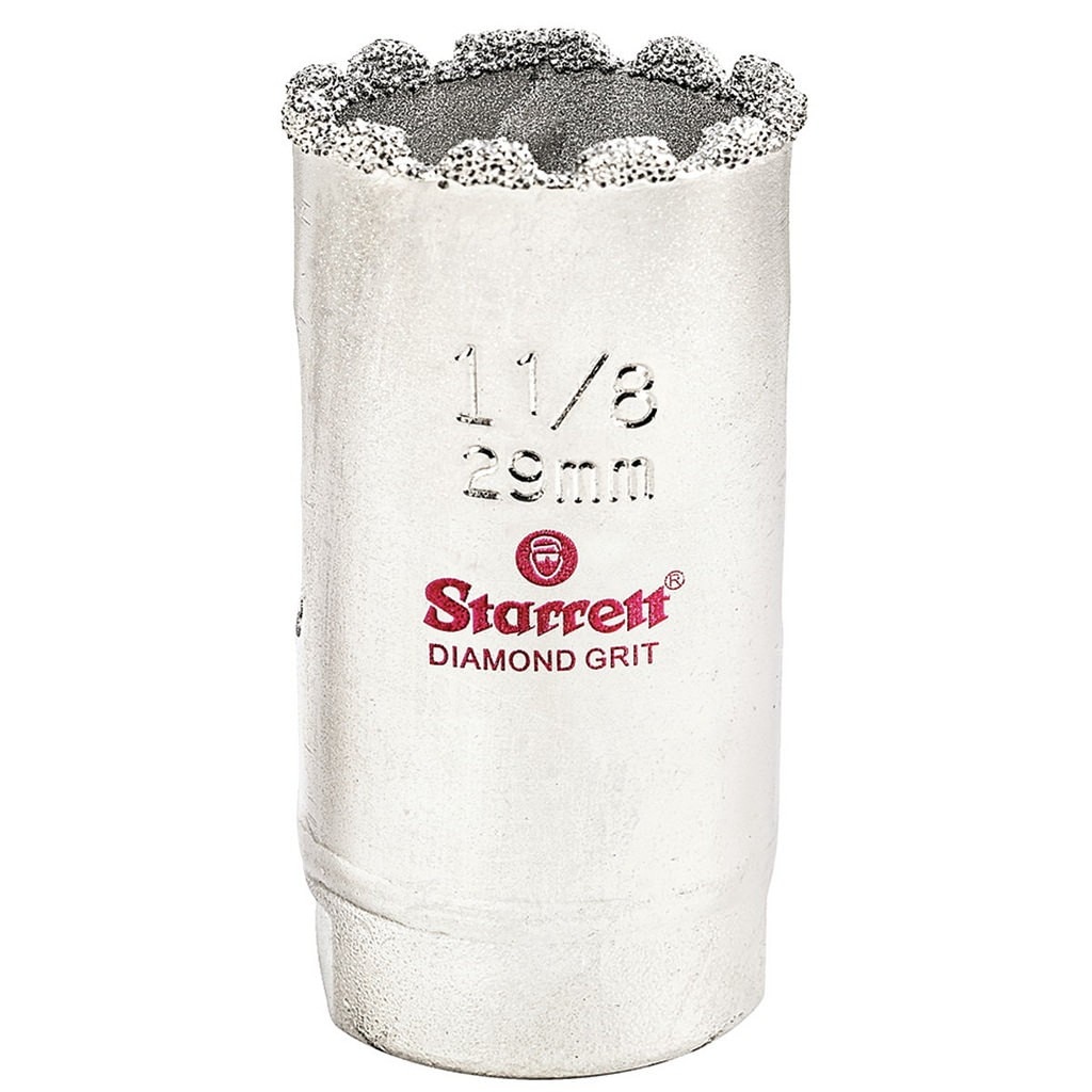 Carota Starrett, diamantata, pentru ceramica si materiale abrazive, diametrul 33mm