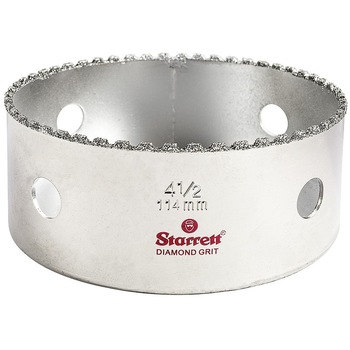 Carota Starrett, diamantata, pentru ceramica si materiale abrazive, diametrul 121mm Carota Starrett, diamantata, pentru ceramica si materiale abrazive, diametrul 121mm