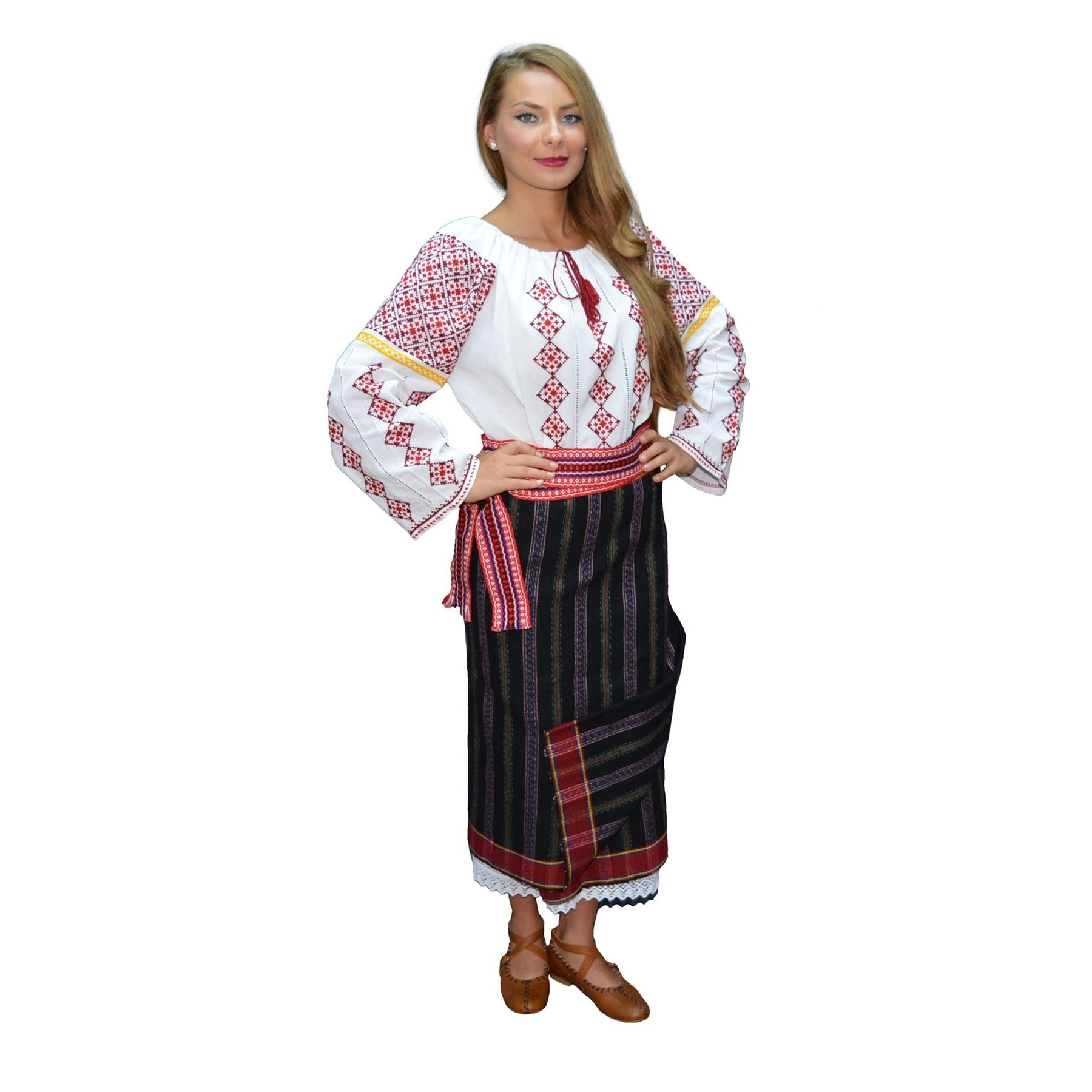 Corresponding penance Imperative Costum popular femei moldovenesc, marimea M - eMAG.ro