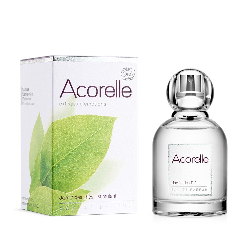Apa de parfum bio JARDIN DES THES, Acorelle, 50ml