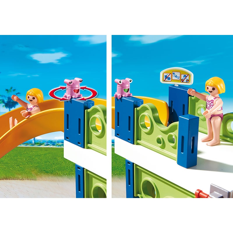 Joc Playmobil Summer FunWater Park, Parc acvatic cu tobogane eMAG.ro