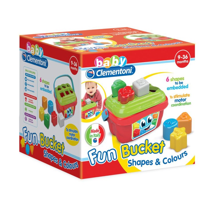 Играчка Clementoni, Кутия за сортиране на форми