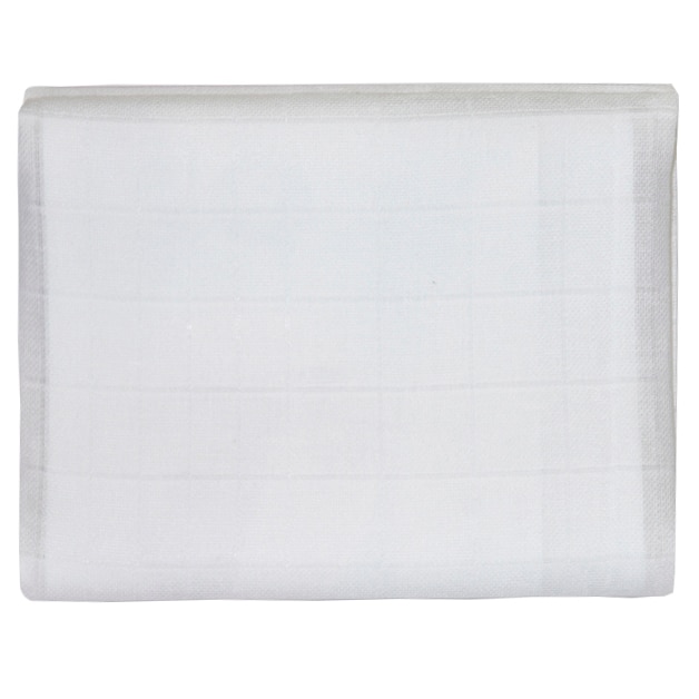 Scutec muselina din bumbac, 90 x 90 cm, Lorelli Classic, White