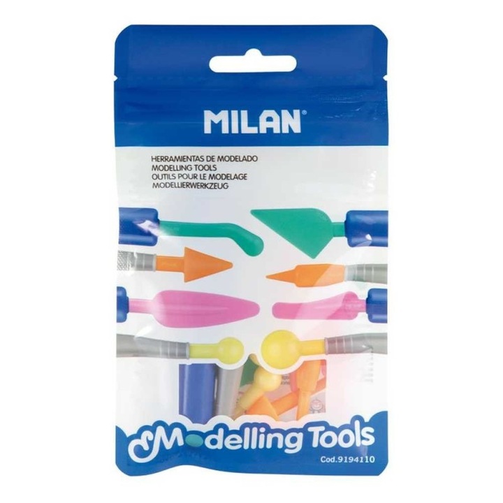Forme modelaj plastilina, Unelte - Milan