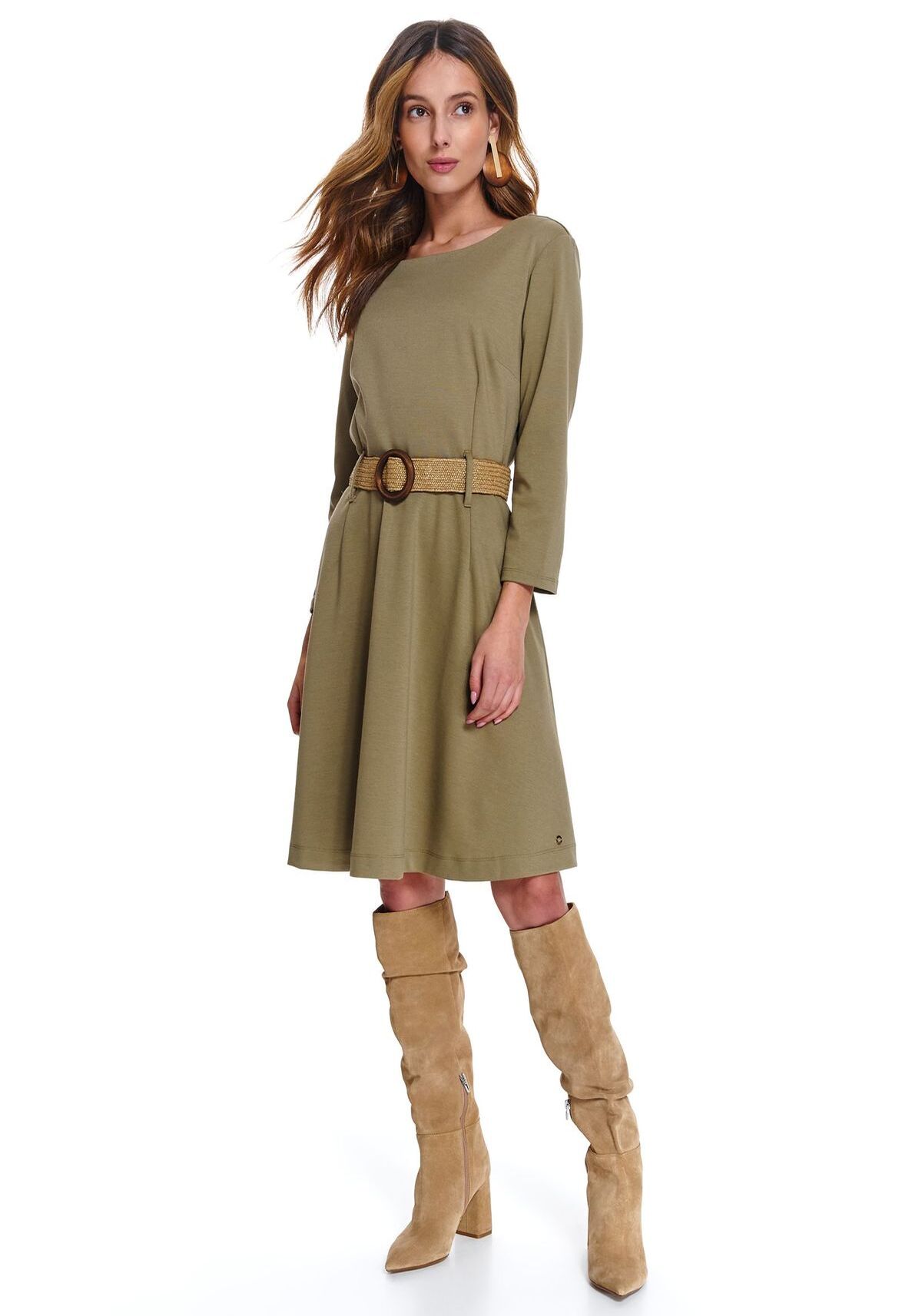 Rochie pentru femei, TOP SECRET, SSU3086, Verde