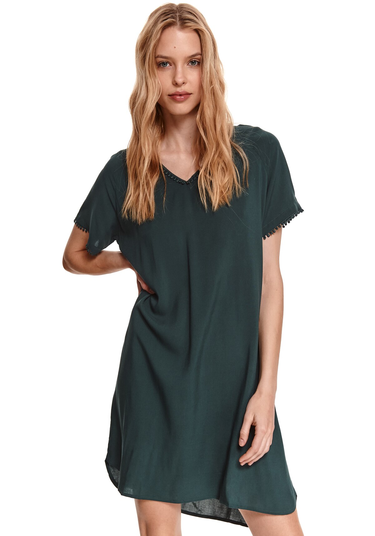 Rochie pentru femei, TOP SECRET, SSU3493, Verde inchis