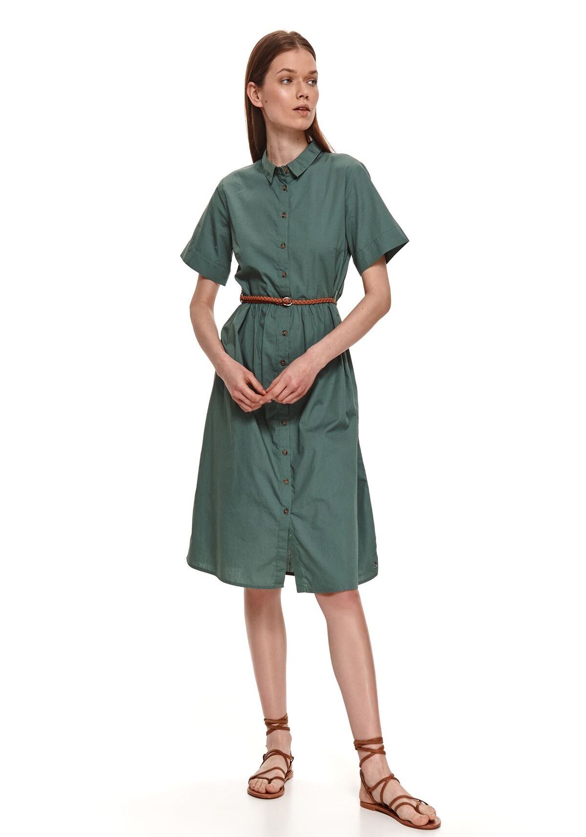 Rochie pentru femei, TOP SECRET, SSU3532, Verde