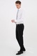 Pantaloni barbati, SEROUSSI, Slim Fit Pipe, Negru 23 EU