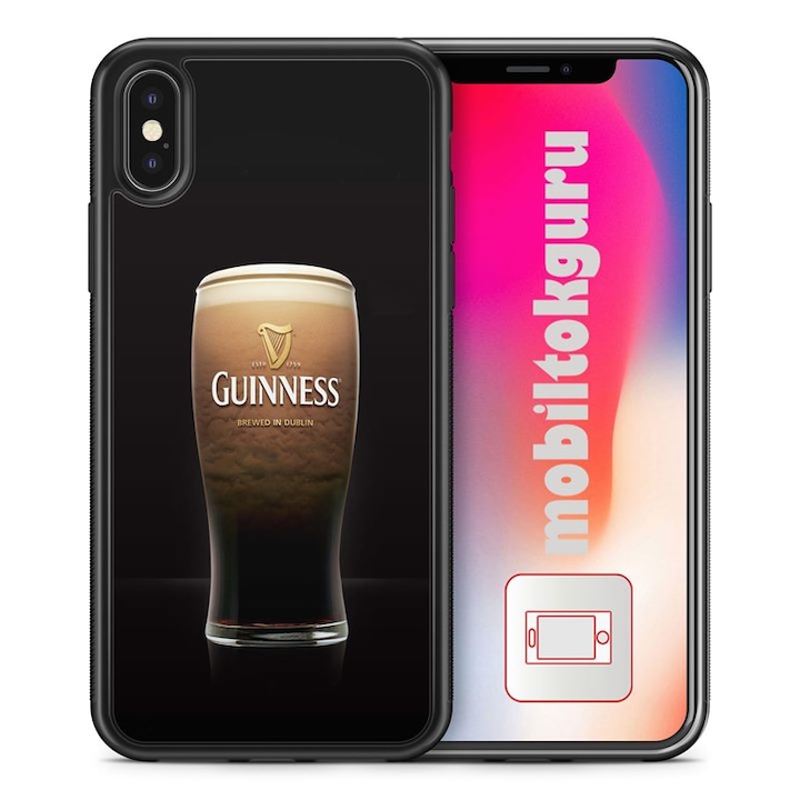 Guinness sör 2222 Samsung Galaxy S8 Plus TPU ütésálló tok telefontok védőtok