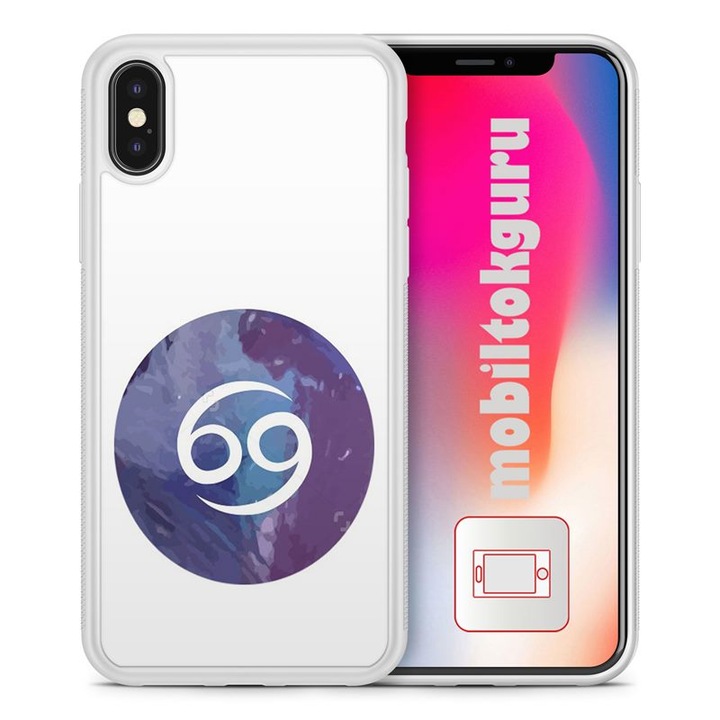 Rák 1 horoszkóp 11 Samsung Galaxy S8 TPU ütésálló tok telefontok védőtok