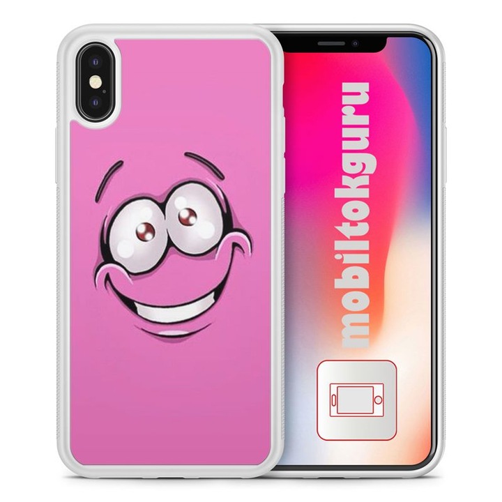Smiley 911 iPhone 12 TPU ütésálló tok telefontok védőtok