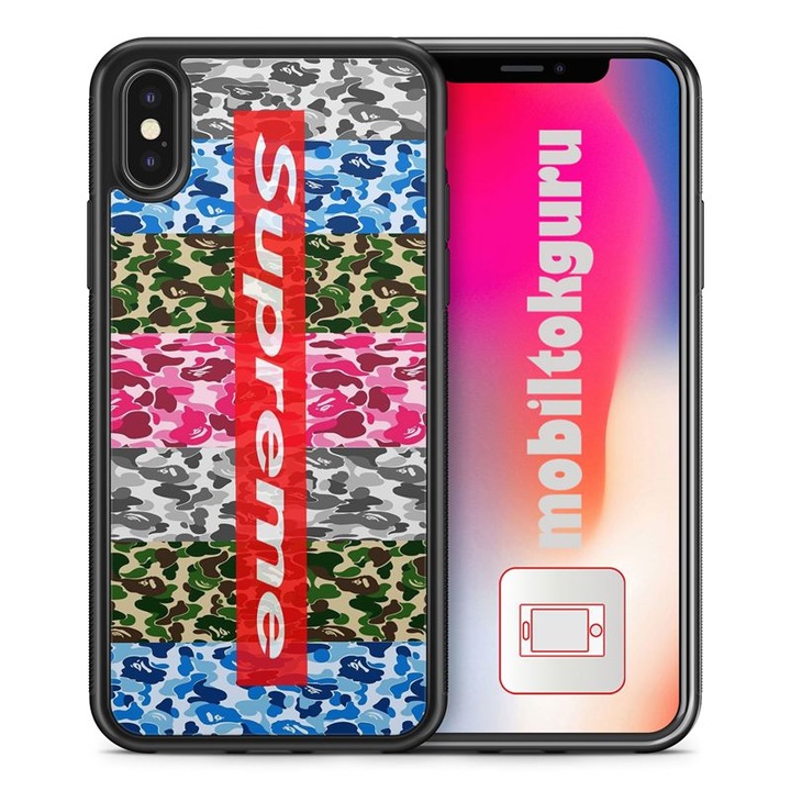 Samsung Bape X Supreme Case Supreme BAPE 1722 Samsung Galaxy S9
