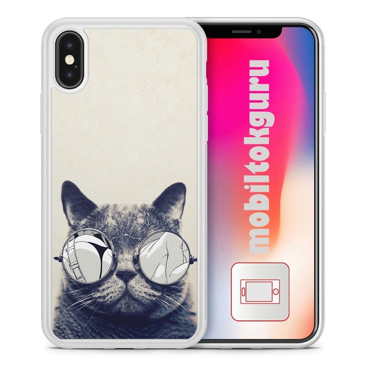 Funny cat 311 Huawei Y6 2019 Husa TPU rezistenta la socuri Husa telefon Husa de protectie