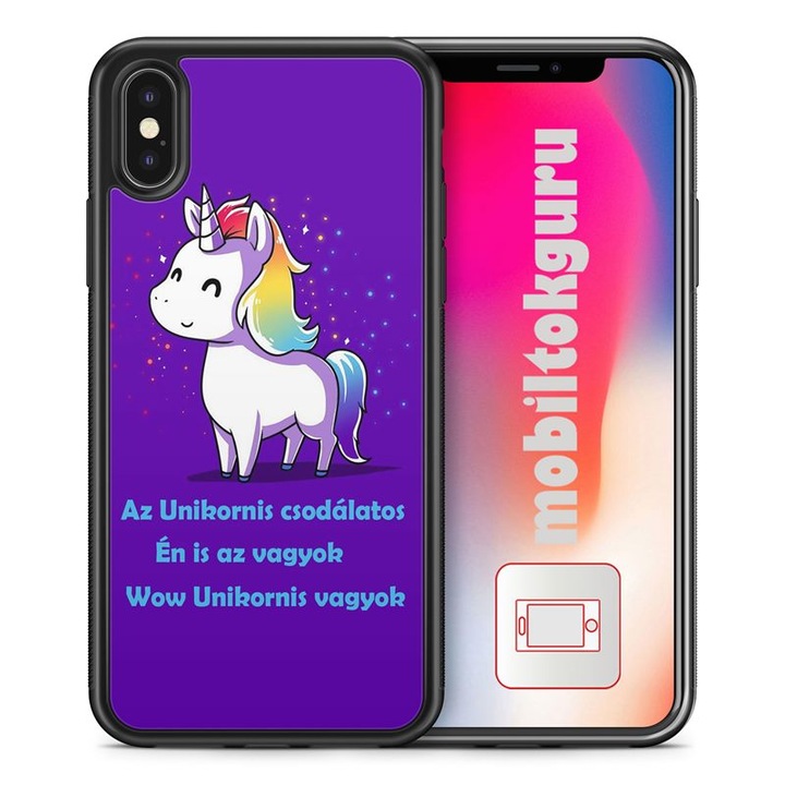 Unicorn 522 iPhone XS Max Husa TPU rezistenta la socuri Husa telefon Husa de protectie