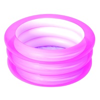Piscina copii Bestway 3 Inele, Roz